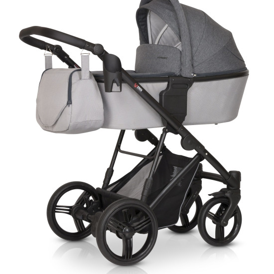 Коляски 3 в 1 Verdi Dynamic 9023-VD-05, light grey/grey, світло сірий/сірий