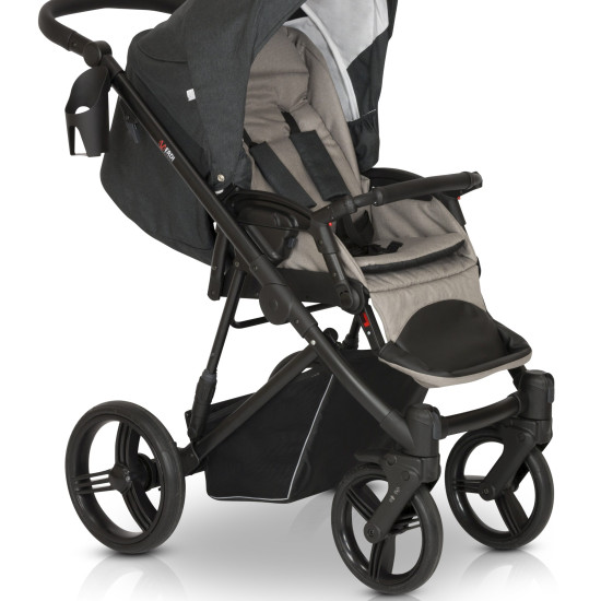 Коляска 3 в 1 Verdi Dynamic 9023-VD-06, beige/dark grey, бежевий/графіт