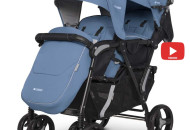 Коляска для двійні EasyGo Fusion Duo 2021 9023-EGFD20-09, Heaven, блакитний