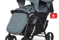 Коляска для двійні EasyGo Fusion Duo 2021 9023-EGFD20-04, Mineral, м''ятний