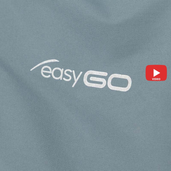 Коляска для двійні EasyGo Fusion Duo 2021 9023-EGFD20-04, Mineral, м''ятний