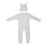 Набір Twins Ego Baby Boy (чоловічок на замку і шапка) 56р, grey