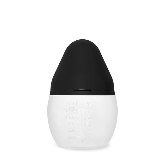 Бутылочка для кормления новорожденных Elhee Oz 150 ml, black