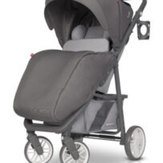 Коляска Euro-Cart Flex 9023-ECF-20, Pearl, серый