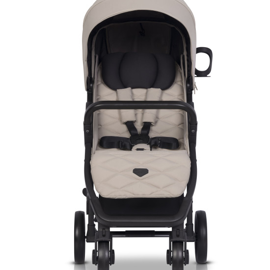 Коляска прогулянквоа Euro-Cart Flex black edition Fossil бежевый