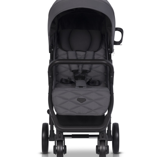 Коляска прогулочная Euro-Cart Flex black edition Iron графит