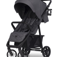Коляска прогулянкова Euro-Cart Flex black edition Iron графіт