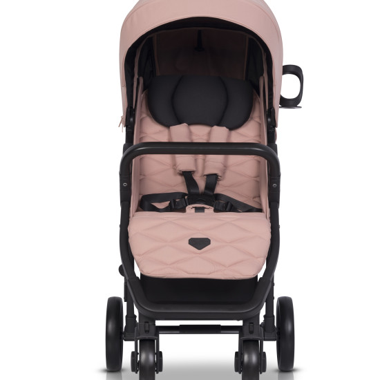 Коляска прогулянкова Euro-Cart Flex black edition Langust пудра