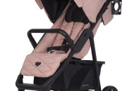 Коляска прогулянкова Euro-Cart Flex black edition Langust пудра