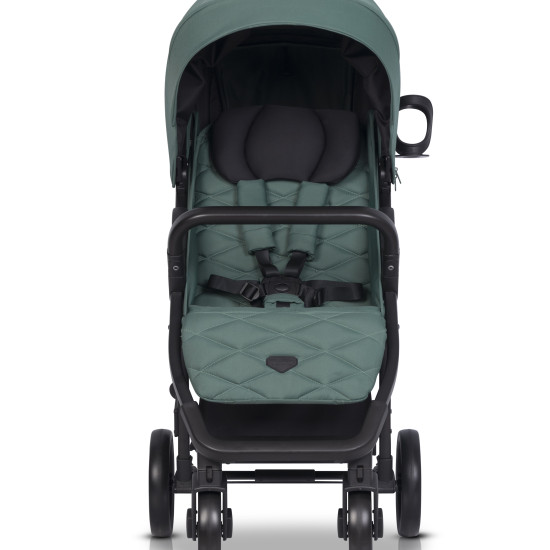 Коляска прогулочная Euro-Cart Flex black edition Mineral бирюза