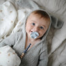 Pacifier Frigg Daisy size 2 (6-18 m) Powder blue
