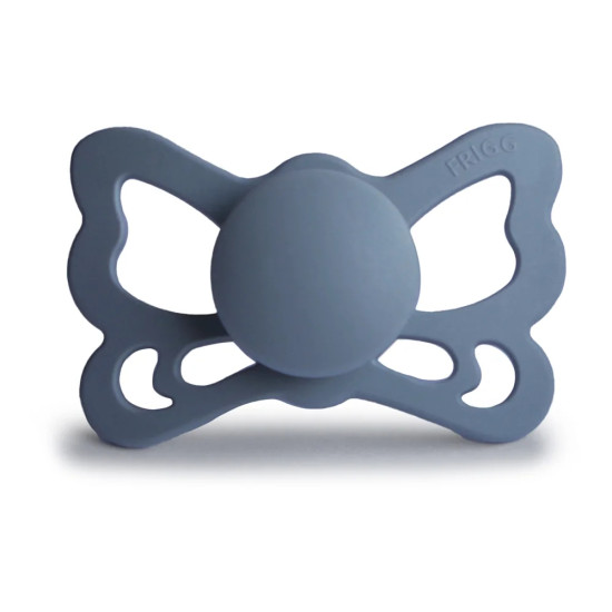 Пустышка Frigg Butterfly size 2 (6-18 m) Slate