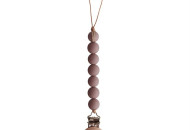 Pendant for pacifier Mushie Halo Cloudy Mauve