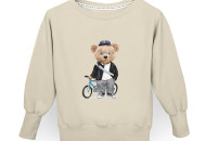 Свитшот взрослый Cebababy Fluffy Puffy (S/M) W-853-132-686, Bart, бежевый