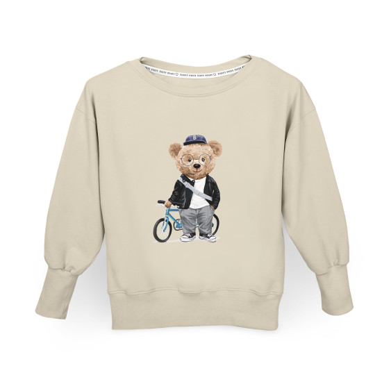 Свитшот взрослый Cebababy Fluffy Puffy (S/M) W-853-132-686, Bart, бежевый
