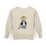 Свитшот взрослый Cebababy Fluffy Puffy (S/M) W-853-132-686, Bart, бежевый