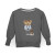 Свитшот взрослый Cebababy Fluffy Puffy (S/M) W-853-132-687, Steve, графит