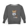Свитшот взрослый Cebababy Fluffy Puffy (S/M) W-853-132-687, Steve, графит