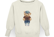 Свитшот взрослый Cebababy Fluffy Puffy (L/XL) W-860-132-683, Stu, белый