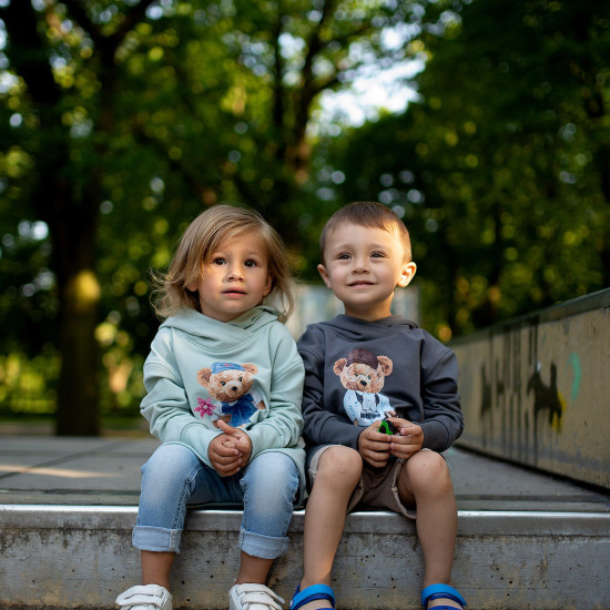 Худи Cebababy Fluffy Puffy ( 12/24м) W-861-132-685, Lizzy, мята