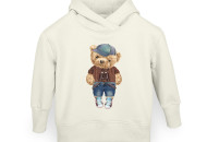 Худи Cebababy Fluffy Puffy (6/12м) W-854-132-683, Stu, белый