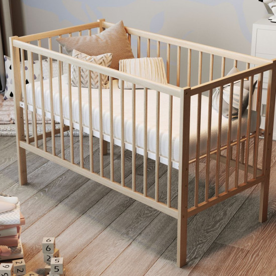 Baby crib Dubok Baby without drawer natural