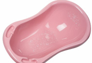 Детская ванна Maltex Bears & Kite 84 см со сливом светло-розовый