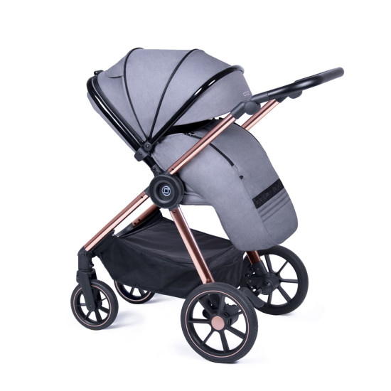 Коляска 2 в 1 Zokky Ozz 9023-ZO-02, grey, серый
