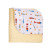 Детский плед Twins Minky Spring 80x80 желтый