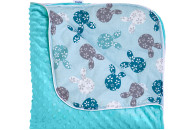 Плед Twins Minky Spring 80x80 1461-TMS-14, mint, мятный