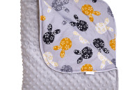 Плед Twins Minky Spring 80x80 1461-TMS-10, grey, сірий