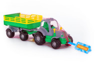 Трактор Здоровень с прицепом №2 44563