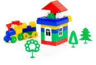 Конструктор "Строитель малый" 66эл (в мешке) 0590, multicolor, мультицвет