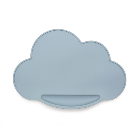 Коврик силиконовый Twins Cloud пыльно-голубой