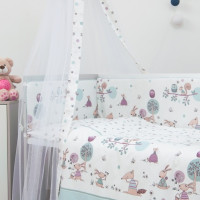 Балдахин для детской кроватки Twins Sweet 1062-SW-011, Forest mint, мятный
