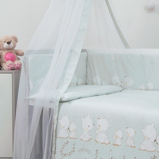 Балдахин Twins Sweet 1062-SW-015, Umka grey, серый