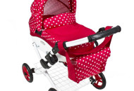Коляска для ляльки Adbor Lily 12 червоний
