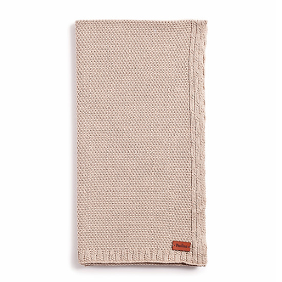 Плед Twins трикотаж 80x80 Dream 1406-TTD-201, latte, бежевый