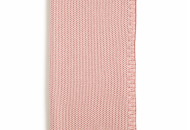 Плед Twins трикотаж 80x80 Dream 1406-TTD-24, powder pink, розовый дым