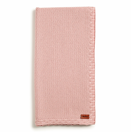 Плед Twins трикотаж 80x80 Dream 1406-TTD-24, powder pink, розовый дым
