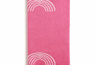 Плед Twins трикотаж 80x80 Rainbow 1406-TTR-08 pink, розовый