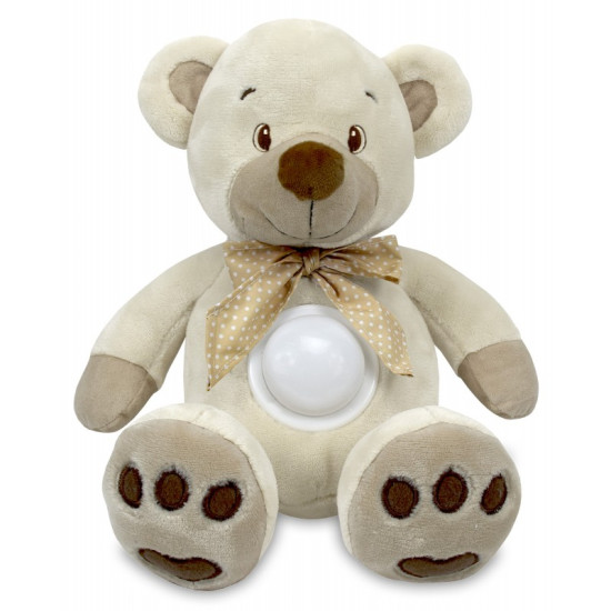Музыкальный Мишка Baby Mix STK-13138 с лампой STK-13138 cream, cream, беж
