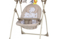 Качели Baby Mix SW102 мобиль + пульт LCP-SW-102-901BE, beige, бежевый