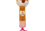 Плюшевая игрушка для руки Baby Mix STK-17510 ноября STK-17510P, pink, розовый