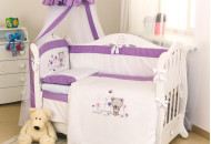 Постельный комплект 4 эл Twins Evo Лето 4068-A-019, violet, фиолетовый