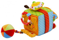 Мягкий Кубик Baby Mix TE-8561-10 TE-8561-10C, Котик, мультиколир