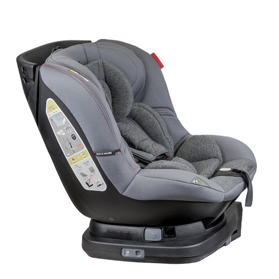 COORESLO COOLETTO MILLO 0-18 ISOFIX 9024-CMIS-10 GREY, Gray