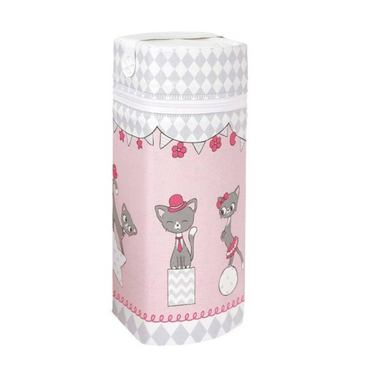 Термоупаковка Cebababy Jumbo Basic W-005-069-130, Котик рожевий, рожевий