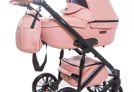 Коляска 2 в 1 Broco Capri 02 pink, розовый