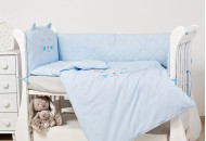 Постельный комплект 6 эл Twins EVO Miu 4073-EVK-04 Blue, голубой